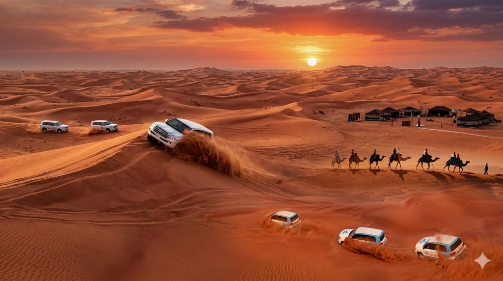 Red Sand Dune Desert Safari Dubai