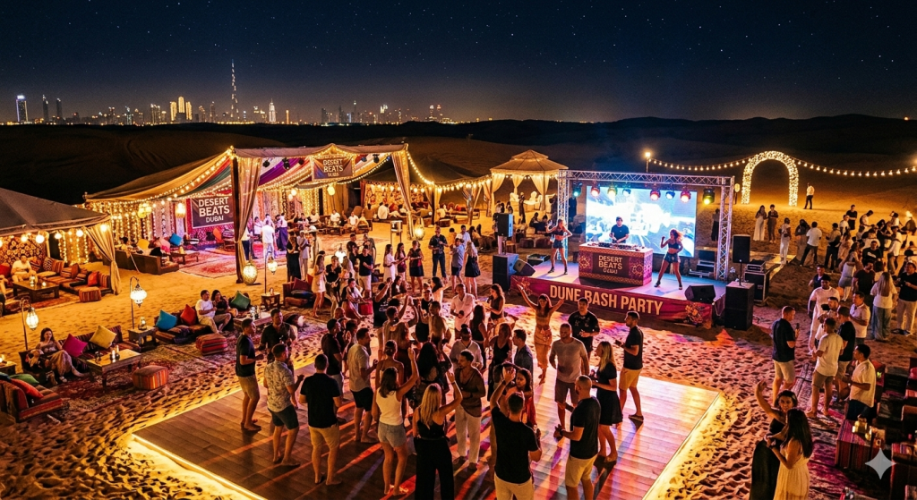 party dubai desert