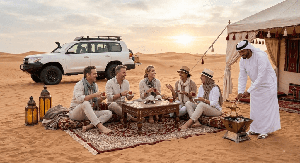 private desert safari dubai
