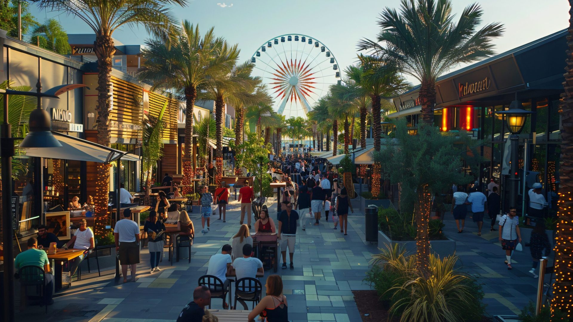 beautiful-miami-bayside-marketplace-scene