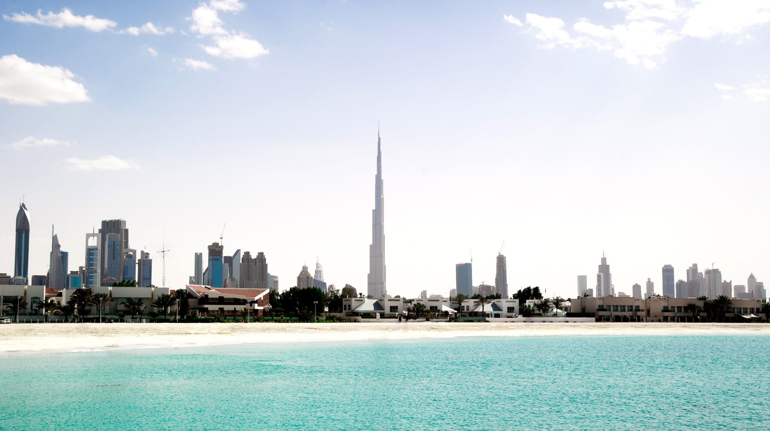 Dubai. Beautiful beach and sea