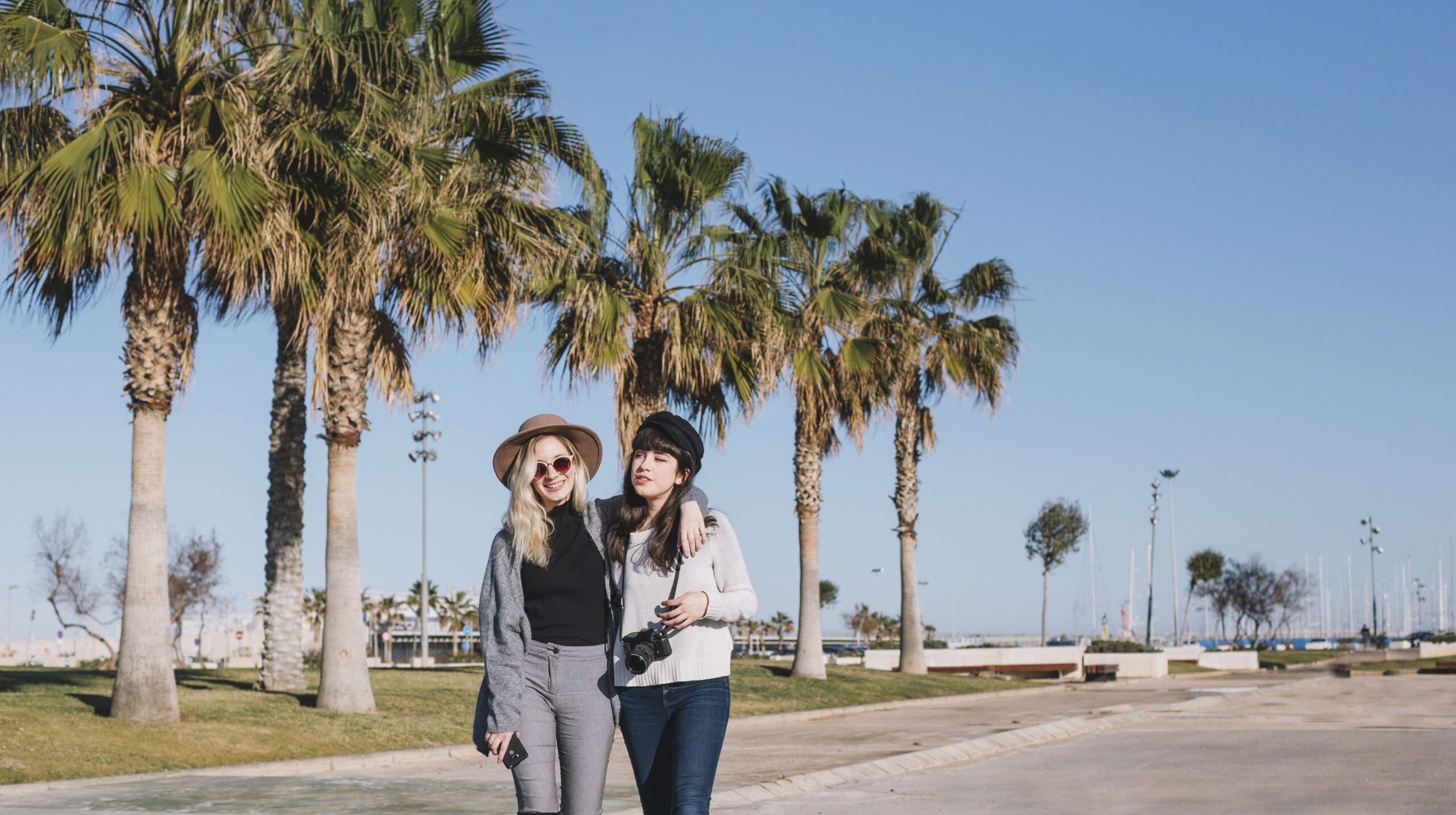 young-embracing-stylish-girls-strolling (1)